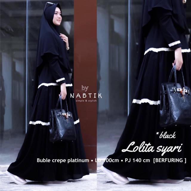 GAMIS SYARI LOLITA