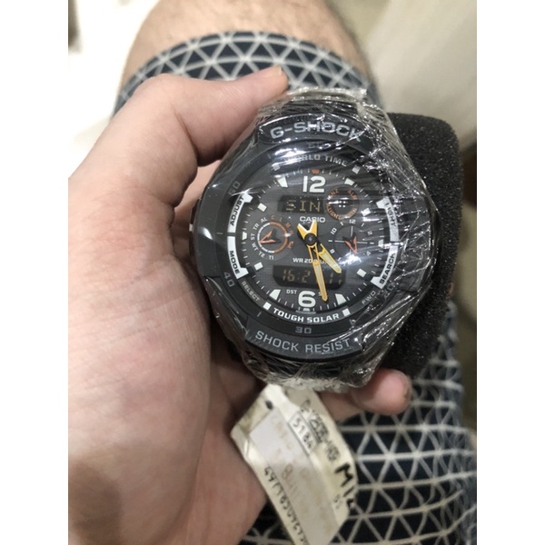 Jam Tangan Pria Casio G Shock G 1250BD 1A Gravity Defier Tough Solar