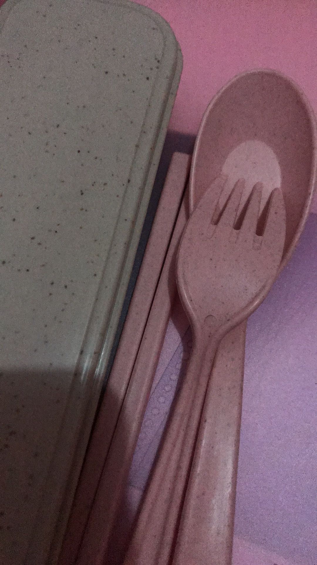 Set Alat Makan Wheat Kotak Persegi