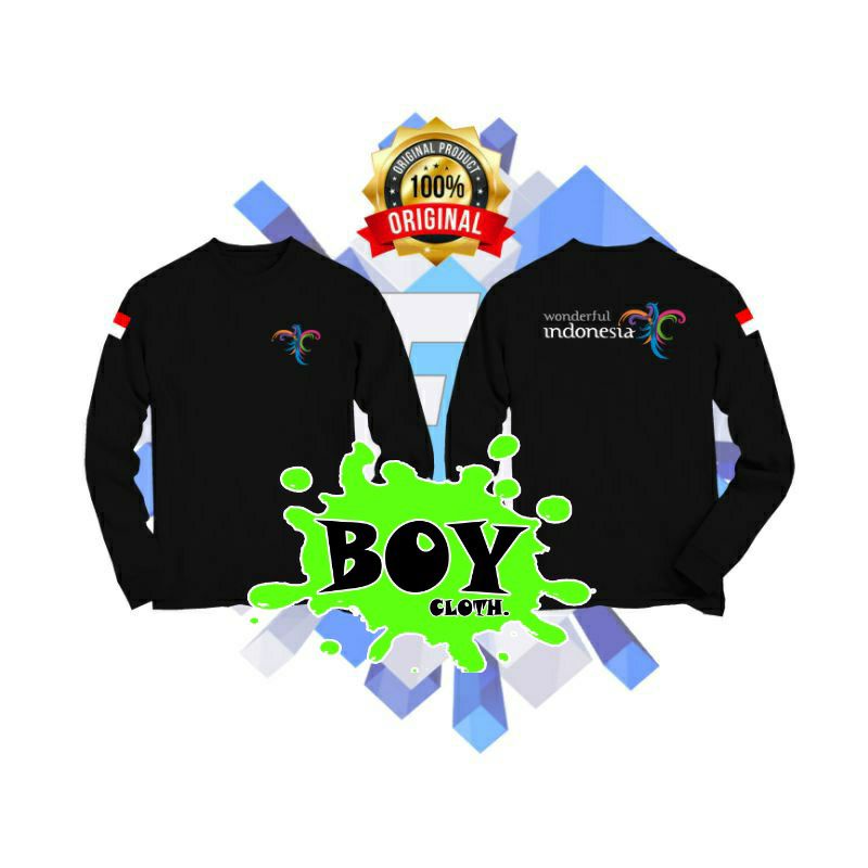 kaos//WONDERFUL INDONESIA //