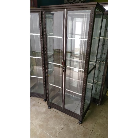 lemari hias 2 pintu