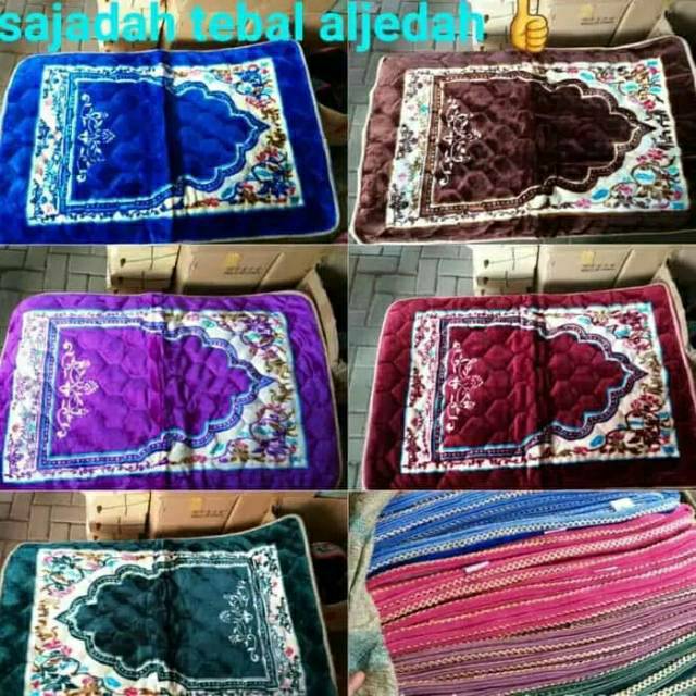 SAJADAH TEBAL RUMBAI dan NON RUMBAI