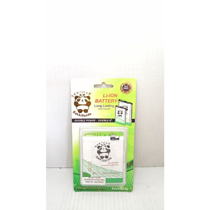 BAT BATRE BATTERY BATERAI RAKKIPANDA BLP683 OPPO F9 / REALME 2 PRO / A7 DOUBLE POWER