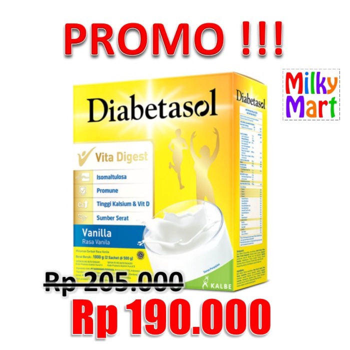 

Diabetasol 1000 gr / 1000gram