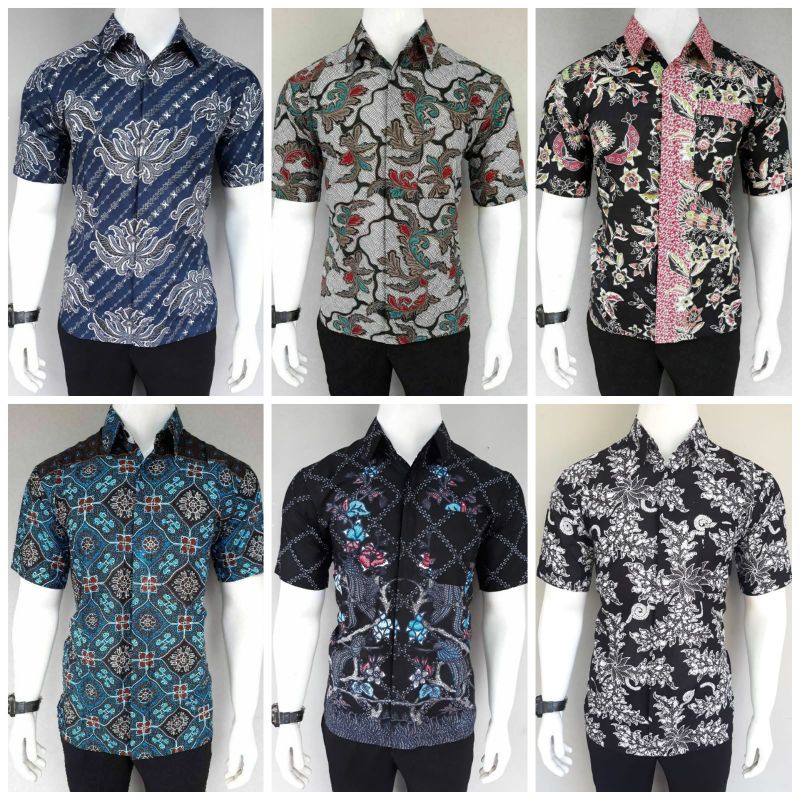 KEMEJA BATIK ANEKA MOTIF VARIASI TERLARISS