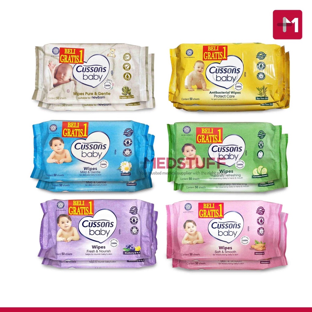 CUSSONS BABY WIPES TISSUE BASAH CUSSON TISSU BASAH BAYI