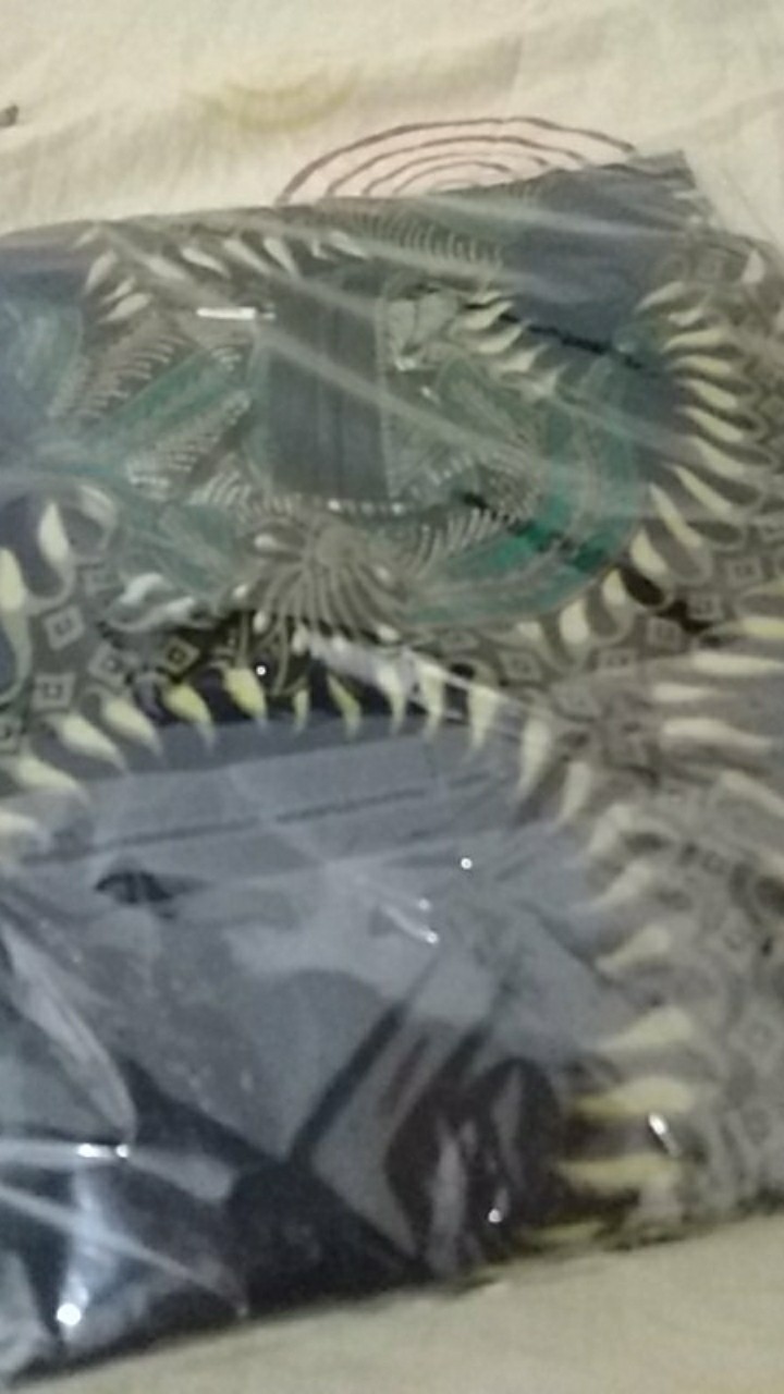 Tunik Batik Motif 01 M L Xl Xxl Jumbo