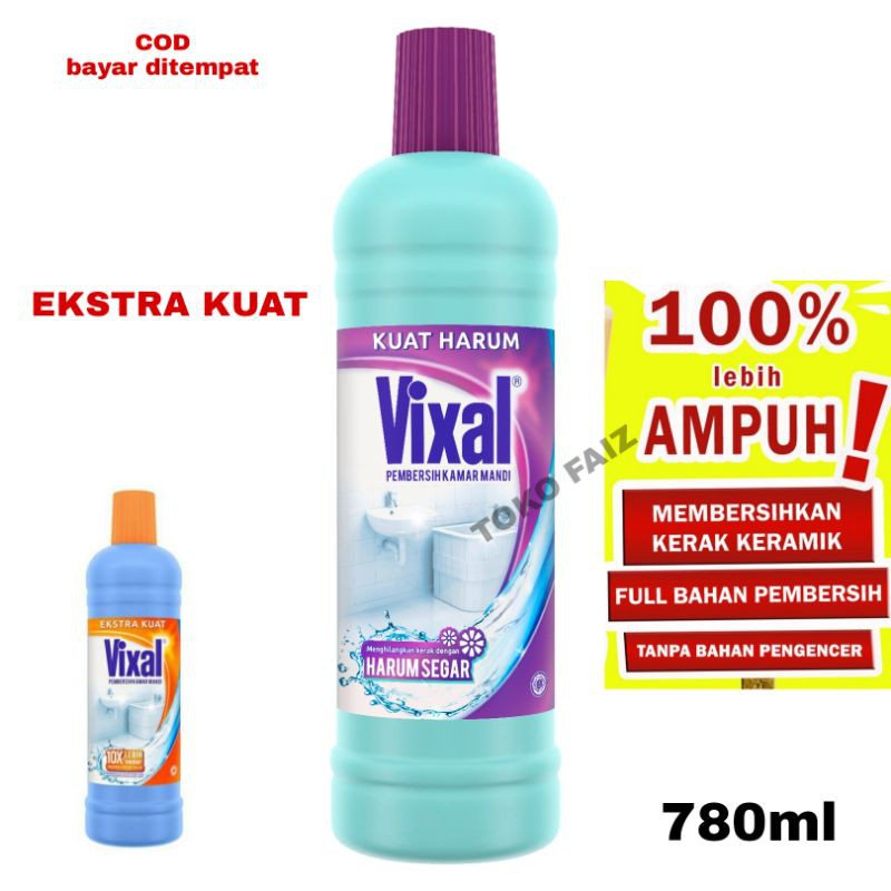 Pembesih kerak kamar mandi ampuh 100% Vixal 500ml