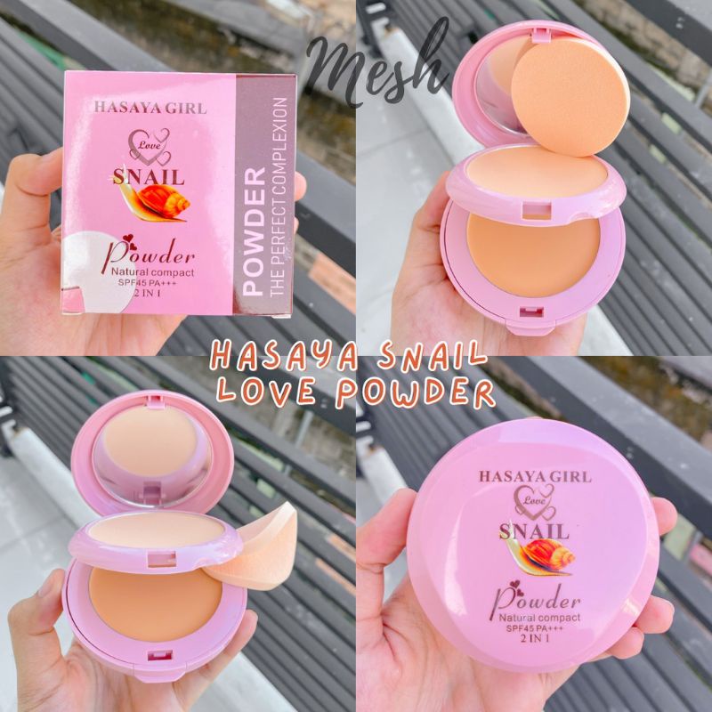 BEDAK HASAYA GIRL LOVE SNAIL 2IN1