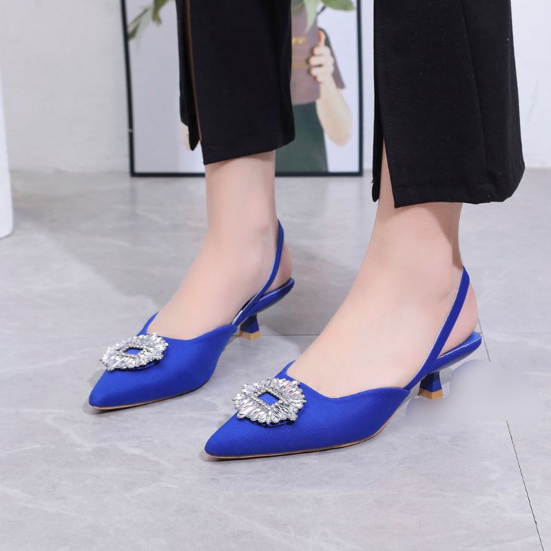 RYX - Vibrant Diamond Sepatu Heels Hak Wanita Fashion Casual / Pesta - Ori Import