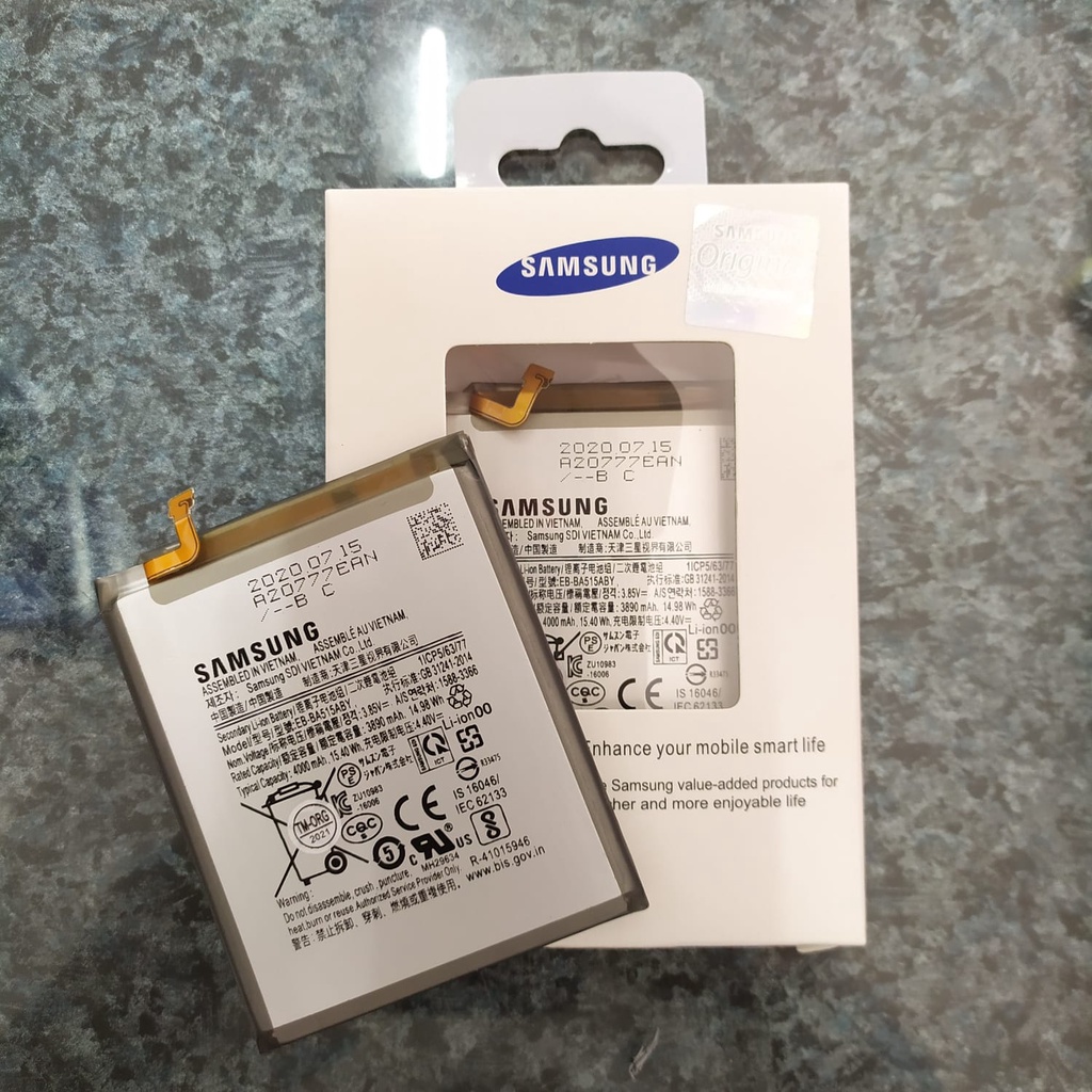 Baterai Samsung A51 EB-BA515ABY Kualitas Ori