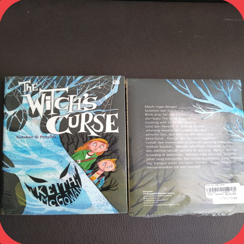 Buku The Witch's Curse Kutukan Si Penyihir [ORIGINAL]