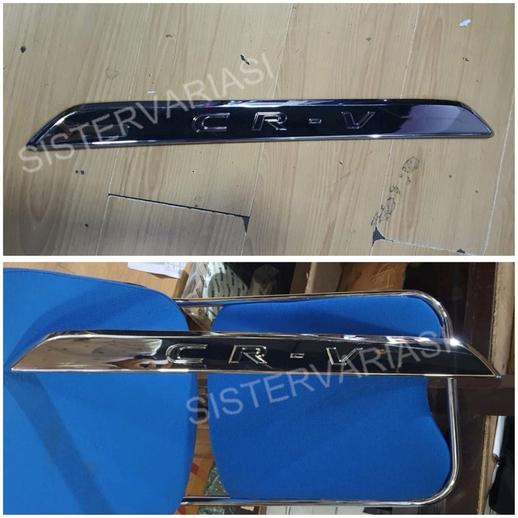 Trunk Lid Bagasi All New Crv Turbo 2021 Emboss Chrome