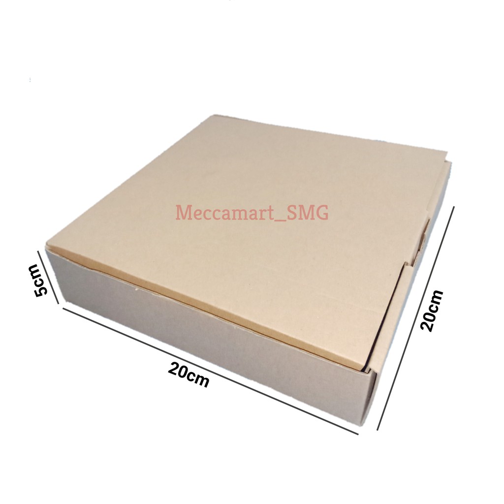 

TERMURAH!!! Kardus Murah/Karton Packaging/Box Pizza Ukuran 20x20x5cm Kardus Pizza,Box Hampers 10pcs