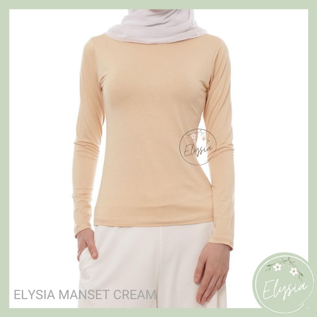 MANSET Baju Wanita Dalaman Kaos Inner by Elysia