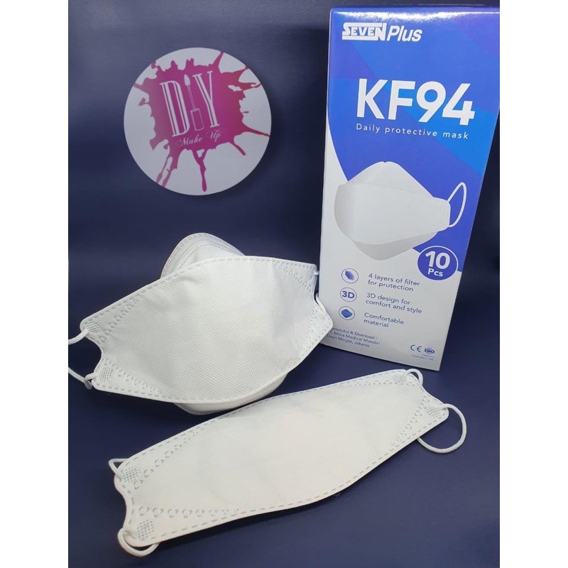 Masker KF94 SEVEN PLUS / Masker KF94 4ply / Masker KF94 / Masker 4ply ijin KEMENKES