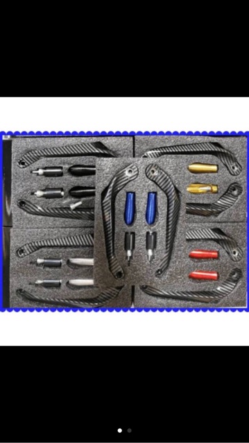 Proguard pelindung tangan carbon sabit nmax aerox PCX Lexi Vario 150 Mio Vario Beat ninja 250  mx