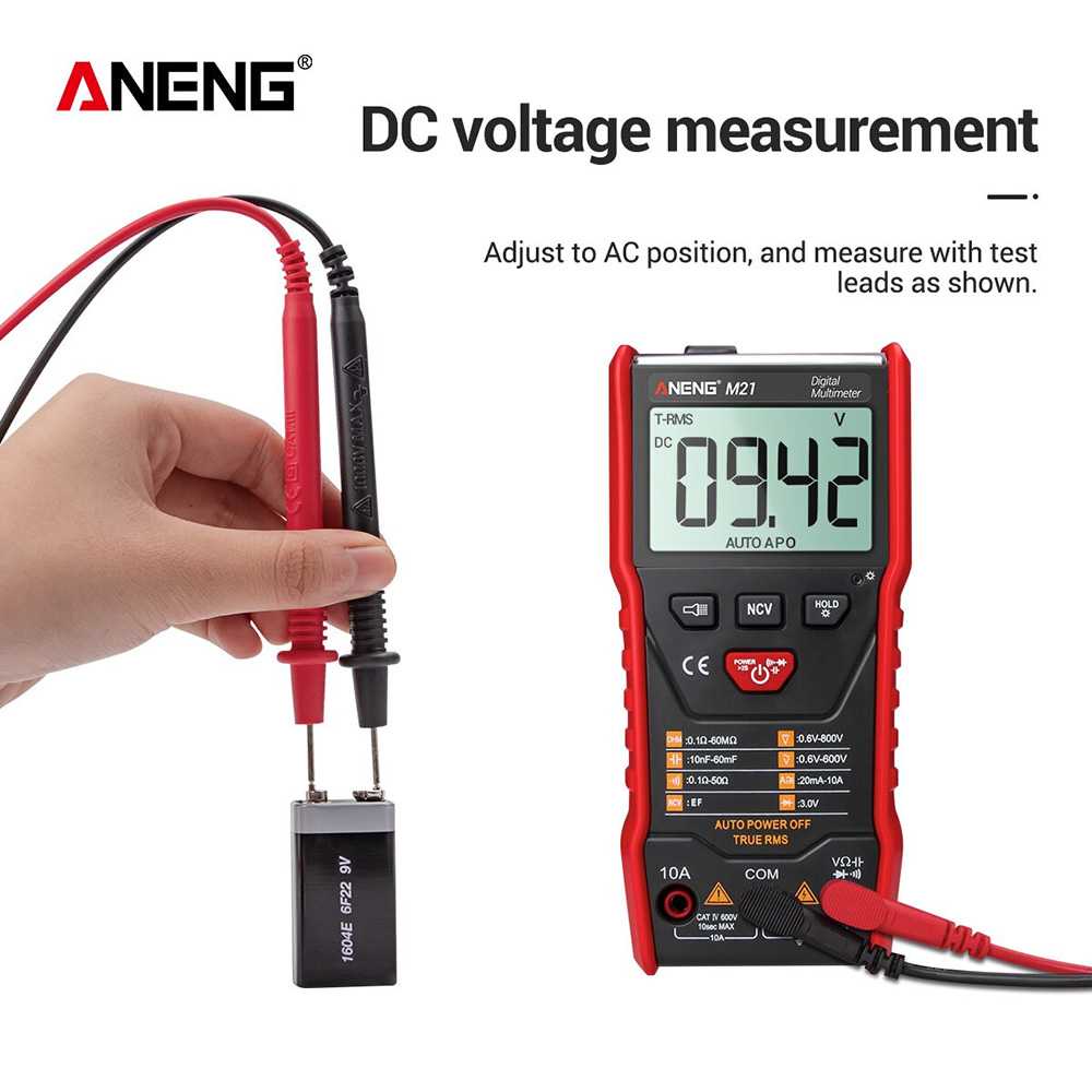 ANENG Digital Multimeter Voltage Tester - M21