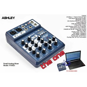 mixer audi ashley  bluetooth 4 channel bisa soundcard