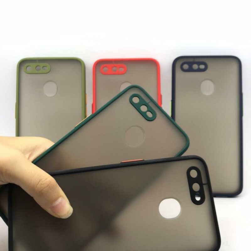 Premium Case Oppo F9/A7/A5S/F9/A12 Aero Case Matte Premium Quality