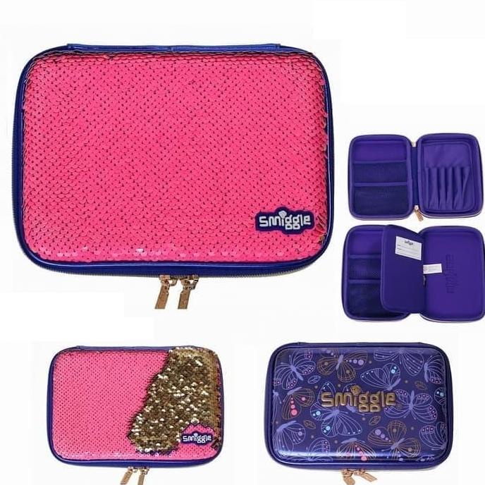 

[COD] Ready Smiggle Pencil Case Hardtop Sparkle - Kotak Pensil Smiggle HEMAT Kode 923