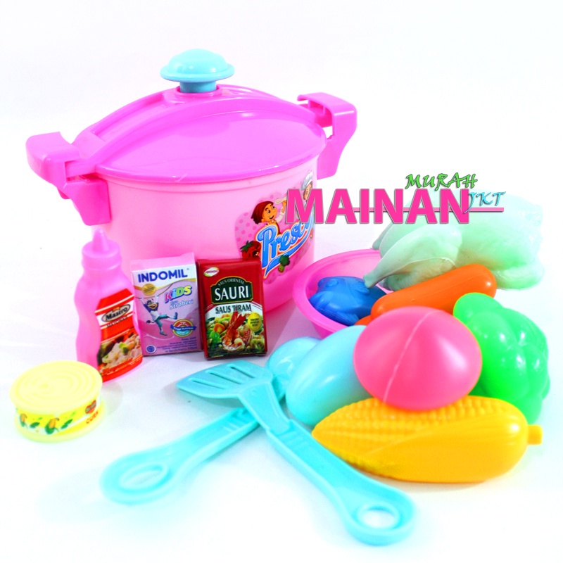 MAINANKEI MAINAN ANAK MURAH COOKING SET OCT2066 INTERESTING TOYS SET LENGKAP MAINAN ANAK MASAK - MASAKAN