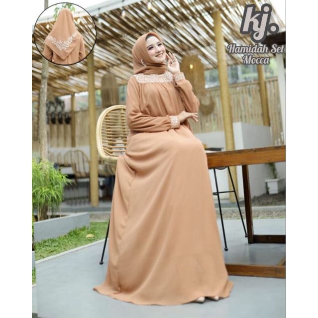 GAMIS TERBARU HAMIDAH SET BY KJ / KHADIJAH ORIGINAL