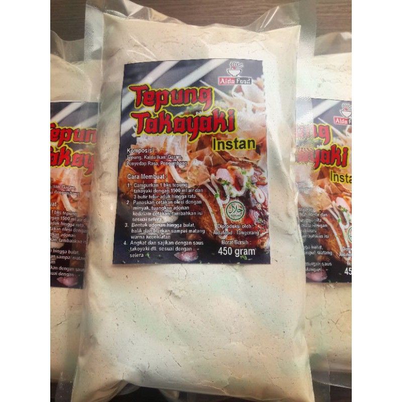 

tepung takoyaki premik 450 gram aidafood