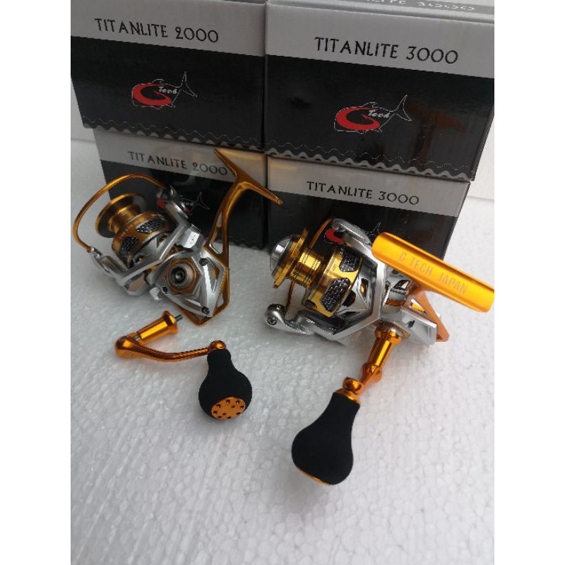 Reel Spinning Gtech Titanlite 2000 3000 SW TERBAIK
