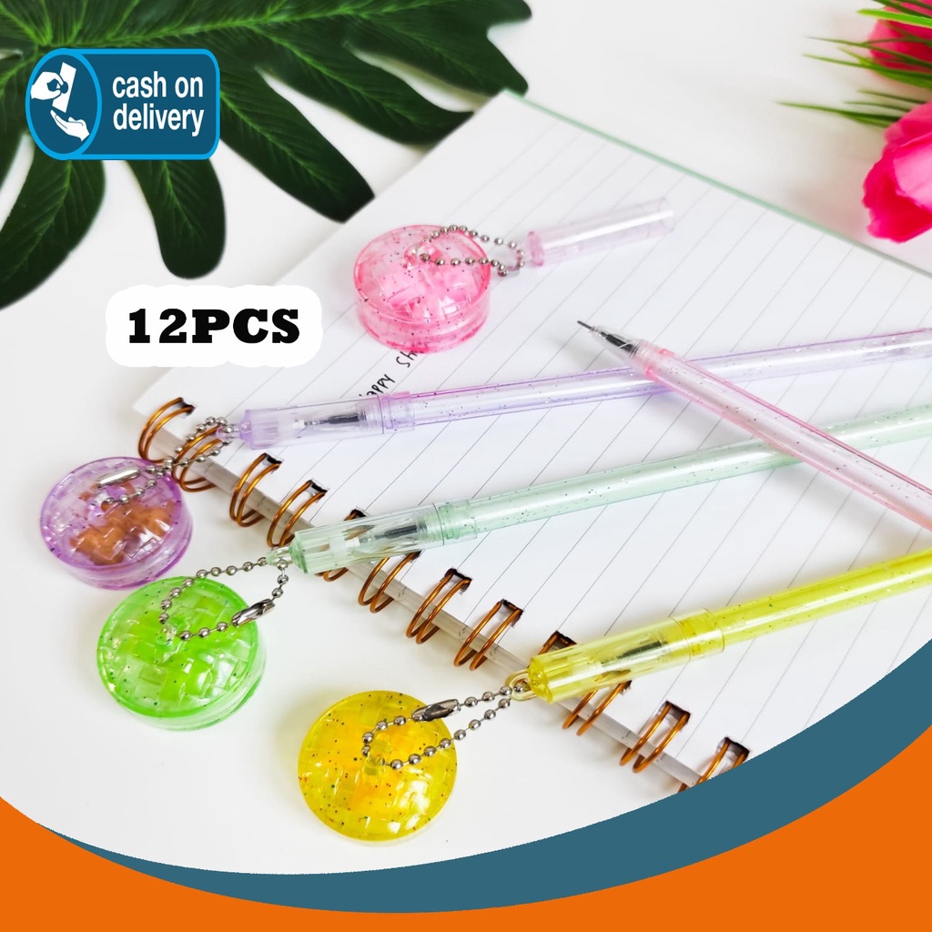 

SELUSIN PULPEN GANTUNGAN BAKCANG ISI 12 PCS PEN DIMSUM ALAT TULIS BOLPOIN UNIK IMUT MURAH PEN GEL MAKANAN LUCU MURAH PENA