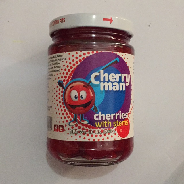 

CHERRY MAN CHERRIES WITH STEMS