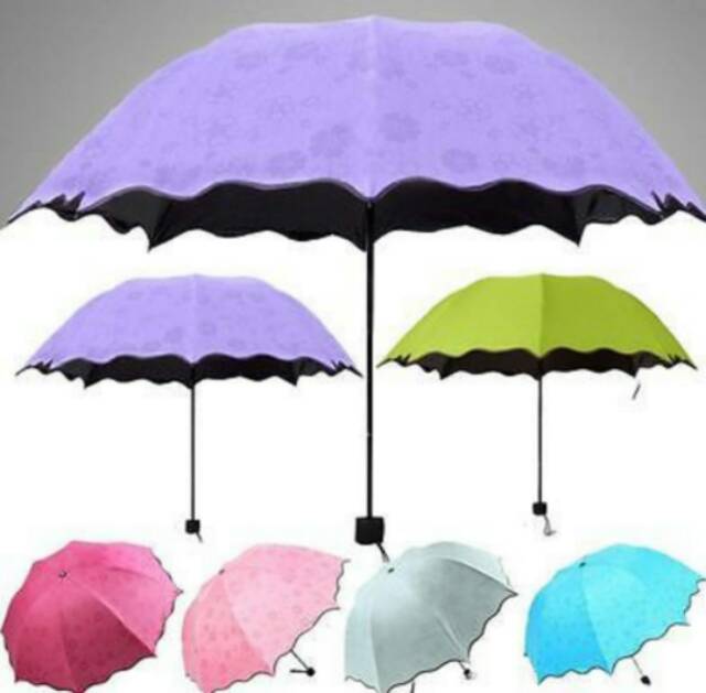 Payung Lipat Ajaib Magic Umbrella 3D Anti UV