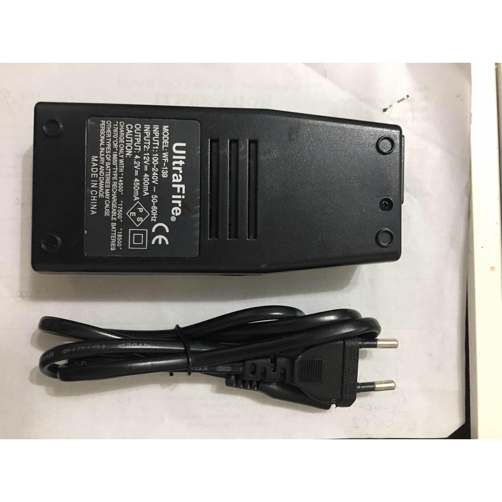 Authentic Ultra Fire Battery Charger 2 Slot