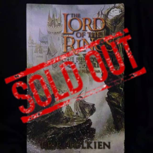 Novel Lord Of The Rings: The Fellowship of The Ring