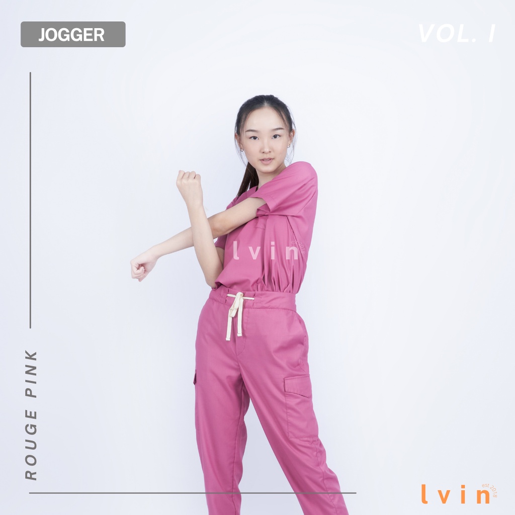 [ Lvin ] Vol I - Baju OKA Joger / Baju Jaga / Set Baju Celana Jaga Oka / Dokter Lengan Pendek / Baju OK / Classy Series