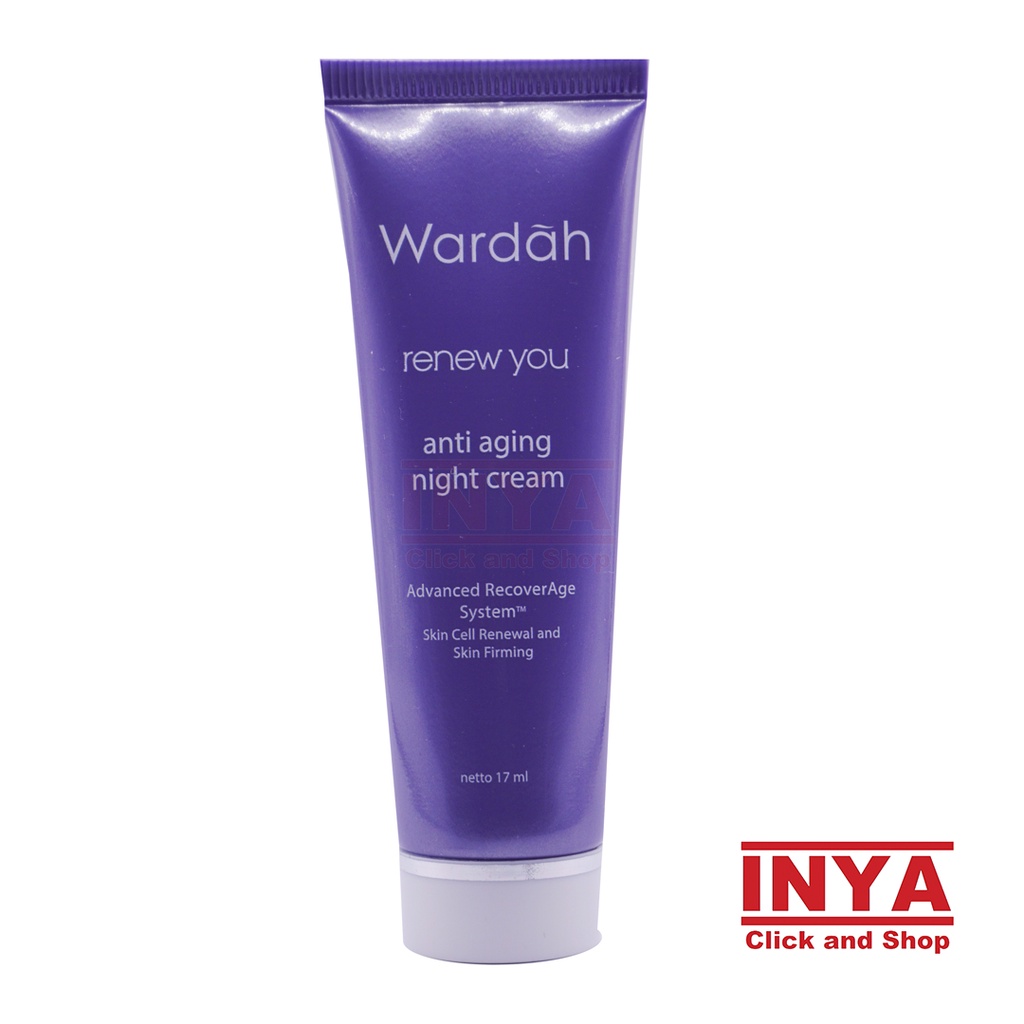 WARDAH RENEW YOU ANTI AGING NIGHT CREAM 17ml - Krim Wajah Malam