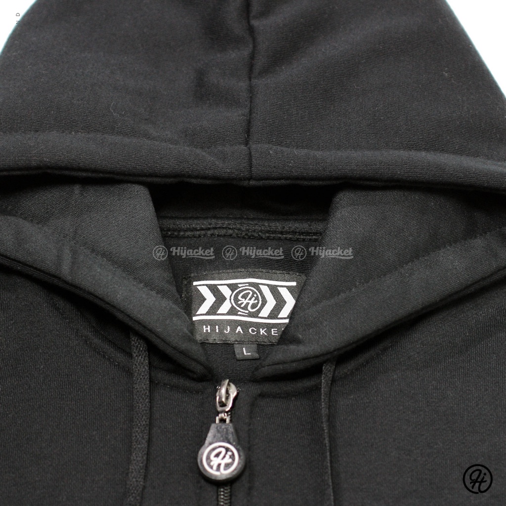 Hijacket® Vahira Black Oringal Guaranteed Jaket Muslimah HIjaber Free Goodiebag Bisa COD-5