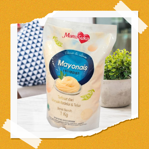 RV MAYONES SALAD SAYUR BUAH MAMASUKA MAYONAISE POUCH 1 KG