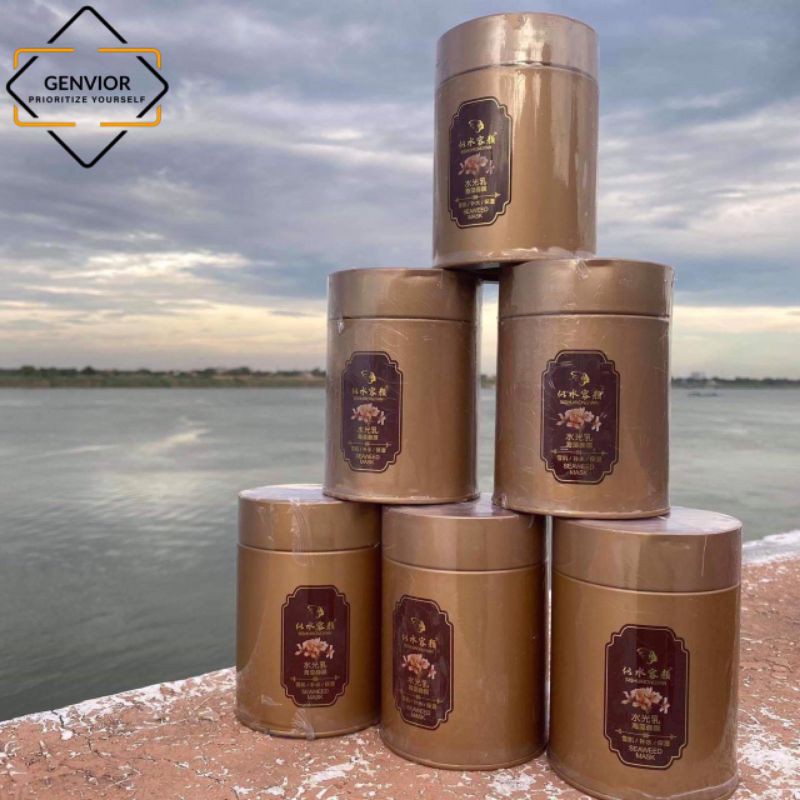 TIKTOK VIRAL Sishuirongyan seaweed mask masker wajah pemutih whitening original