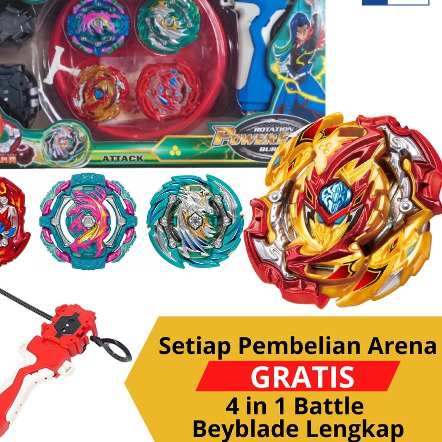 Produk Terbaru Arena Beyblade Stadium Alas Tempat Bermain Gangsing Beyblade Lq0 Shopee Indonesia