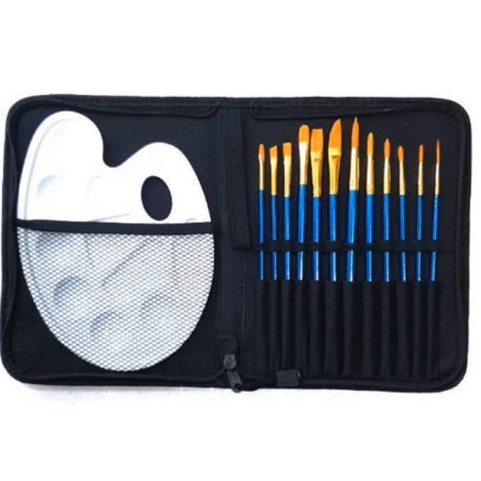 

Promo! Palette Dan Kuas Lukis Set Jokyo (Free Tas) Untuk Cat Air Termurah