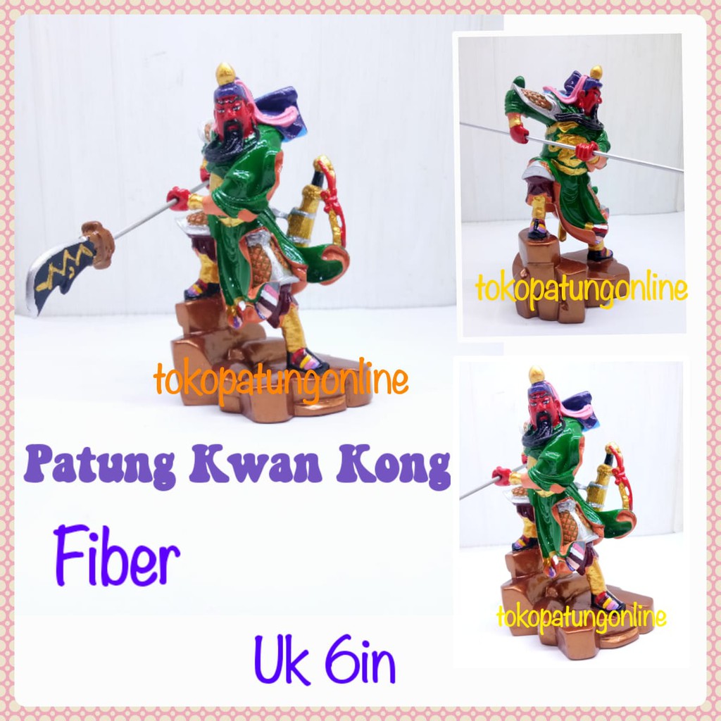 Patung Kwan Kong T15 Fiber