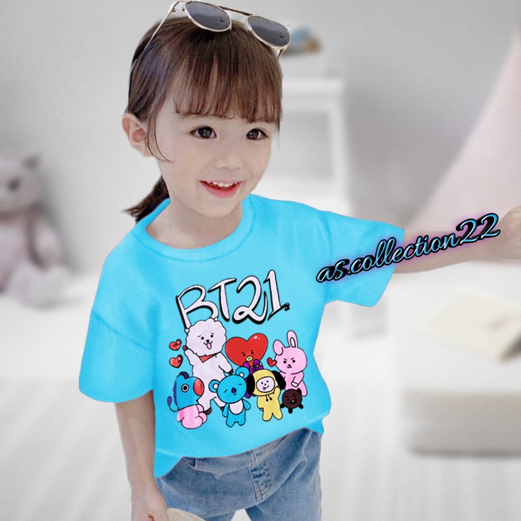 kaos anak perempuan fashion//USIA 1-12 TAHUN