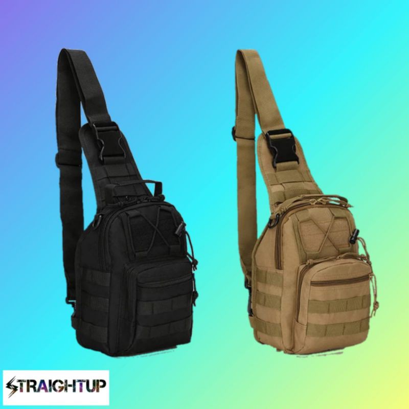 Tas slempang Tactical Army/Tas slempang Pria