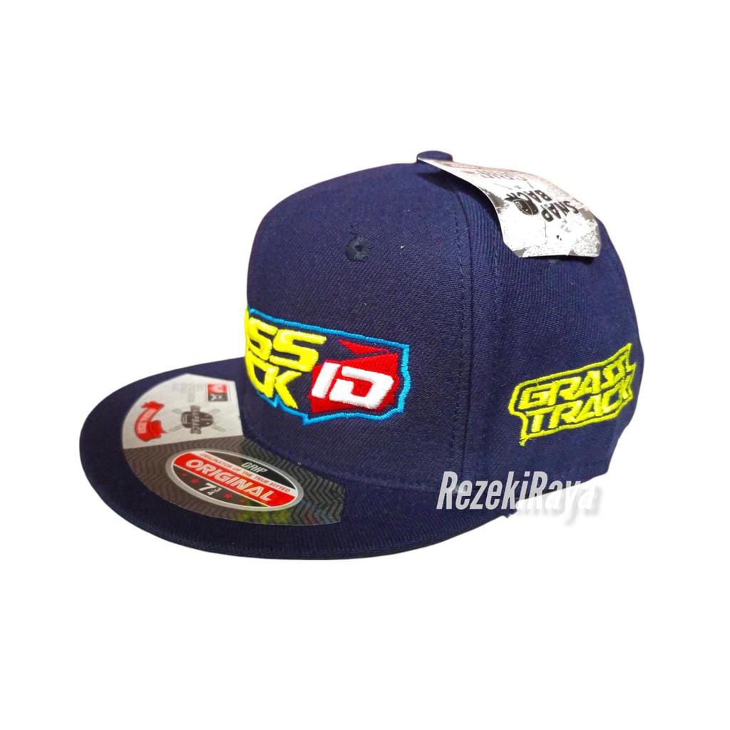 Topi Snapback GRASSTRACK Laki Laki Kualitas Distro Termurah