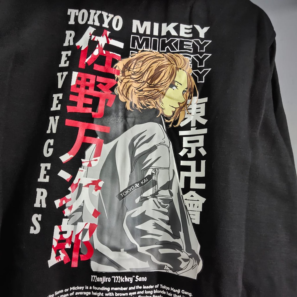 Jaket Anime Tokyo Revenger MIKEY Manji Gang Zipper (Reseleting) Terbaru Terlaris