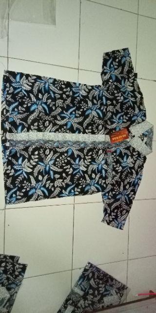 Kemeja Batik Modern  Kemeja Batik Keren  Kemeja Batik Pria Kemeja Batik Kantor Fin08 - Warung_batikj