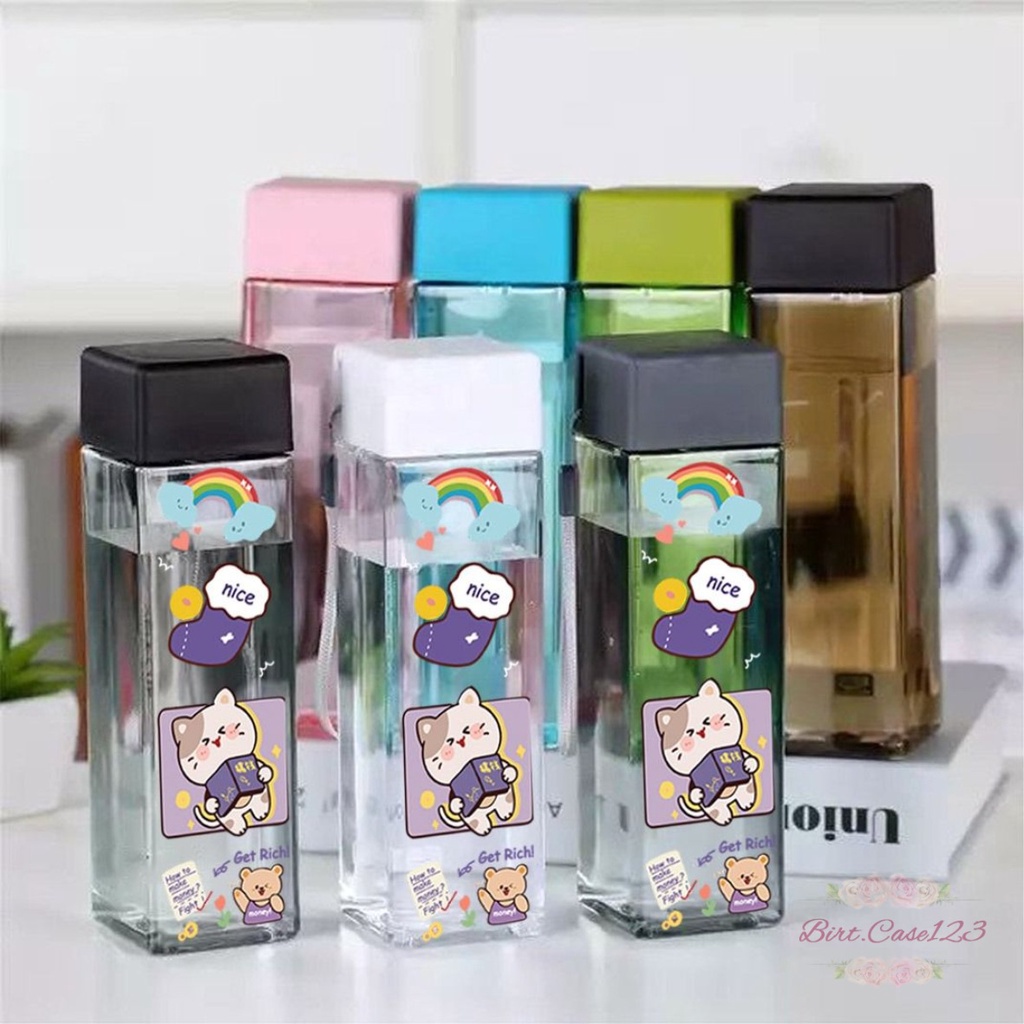 RT107 BOTOL MINUM TUMBLER KARAKTER STICKER PRINTING 2D 500ML BC6313