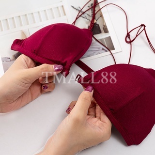 Tmall88 Bra Push up Wanita Bralette Sexy Tanpa Kawat Import