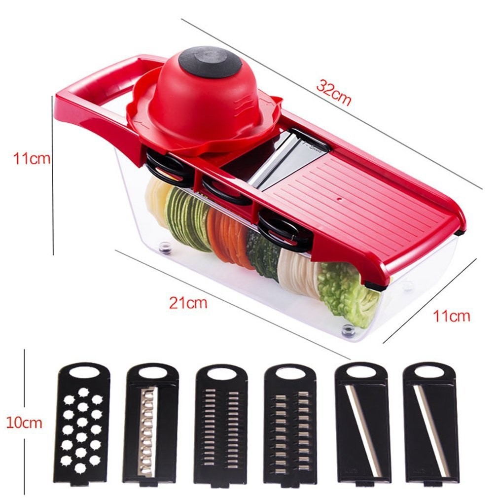 7in1 New Mandoline Slicer Vegetable Cutter